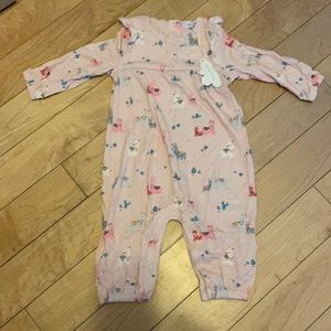 Pink bodysuit by angel dear